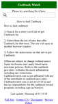 Mobile Screenshot of cashbackwatch.com